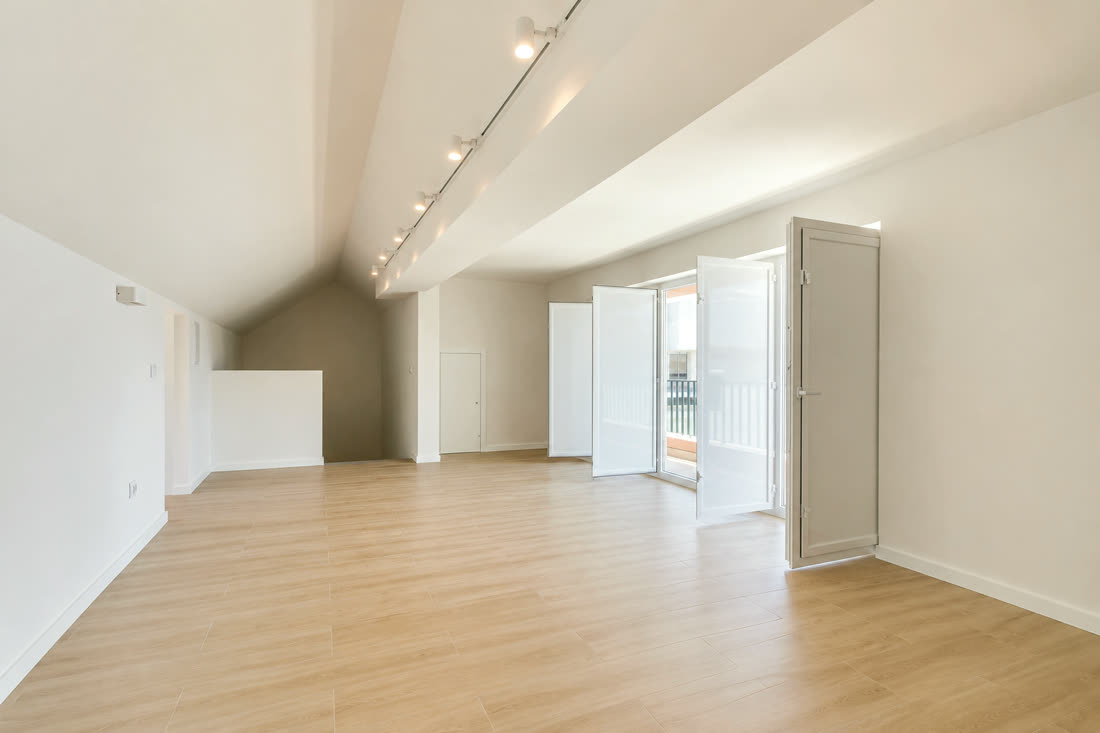 Espaço extra, último piso